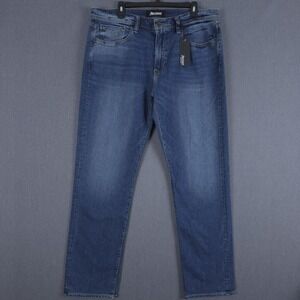 Revtown Automatic Jeans Mens 36x32 (Fits 37x32) Indigo Blue Relaxed Denim New